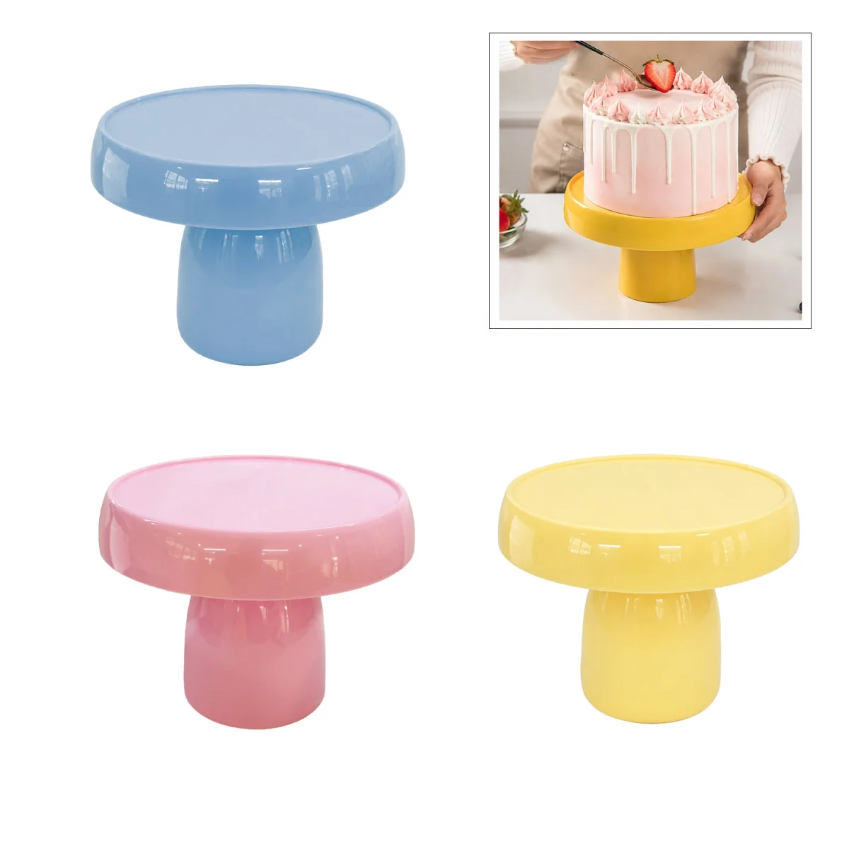 SOPORTE PARA PASTEL COLOR PASTEL 22*18CM