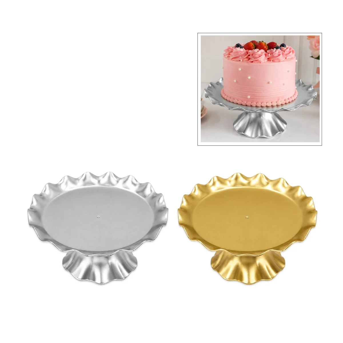 DULCERO BRILLANTE CON BASE 26*18.5CM