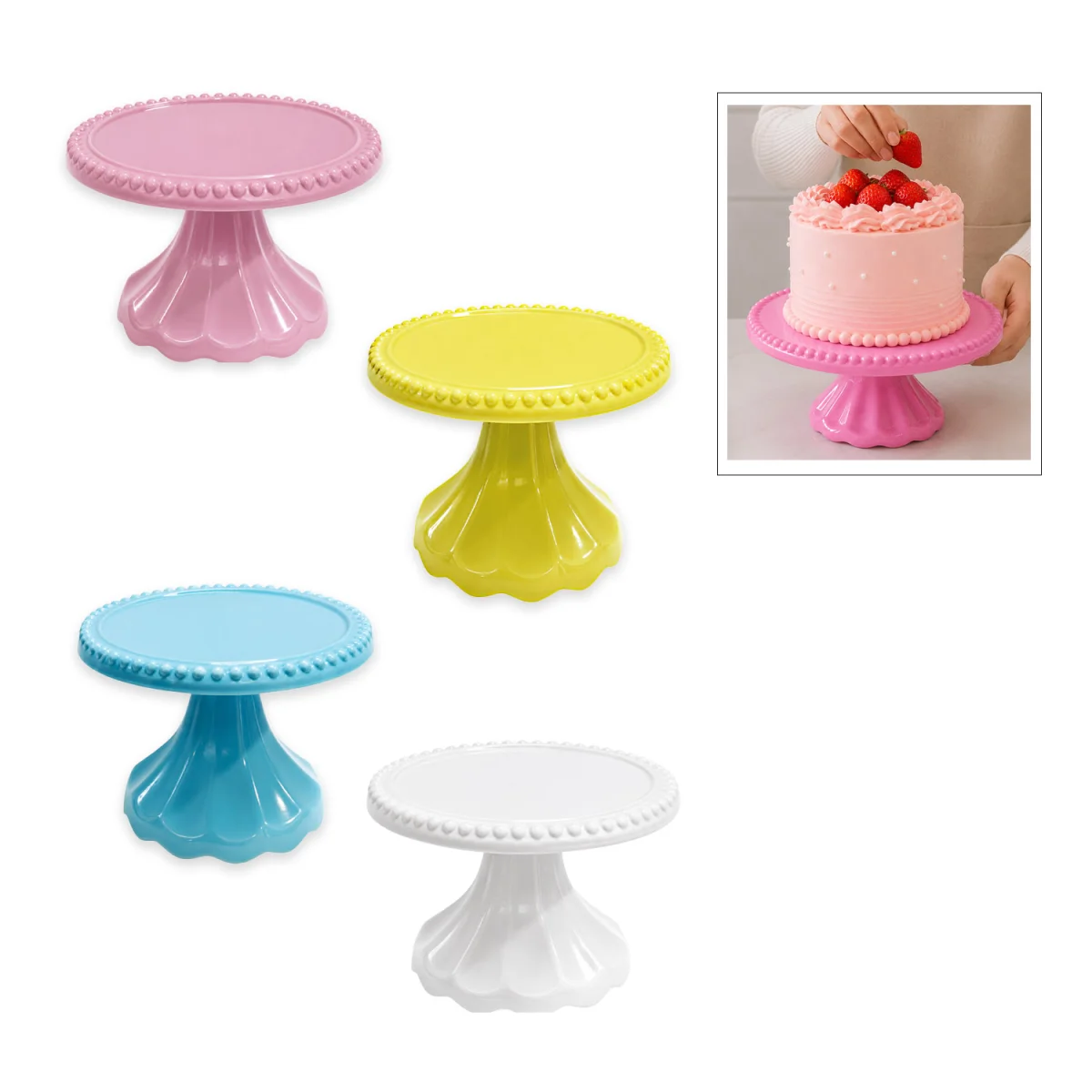 SOPORTE PARA PASTEL COLOR PASTEL 12*8CM