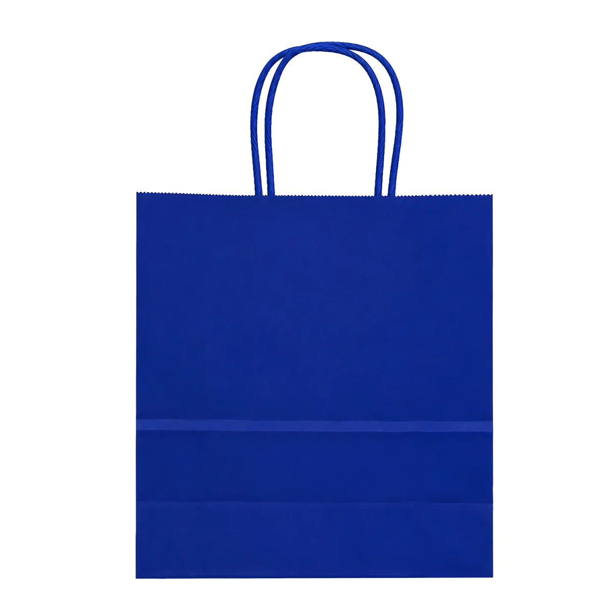 BOLSA REGALO AZUL DE PAPEL 31*42*11.5CM (PQTX12)