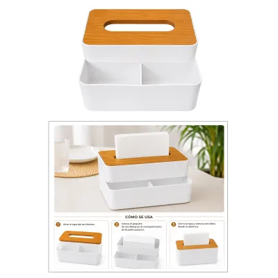 CAJA PARA PAÑUELOS 16*16*9.5CM