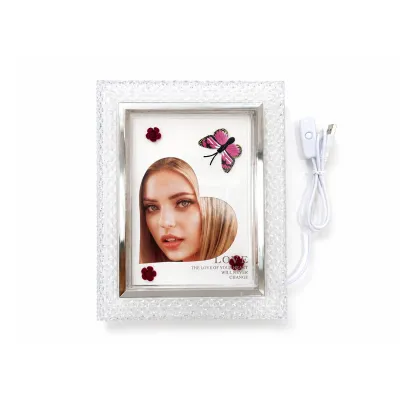 PORTARRETRATO CON LUZ 6" (USB)