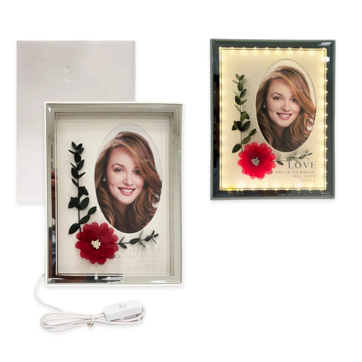 PORTARRETRATO CON LUZ 7" (USB)
