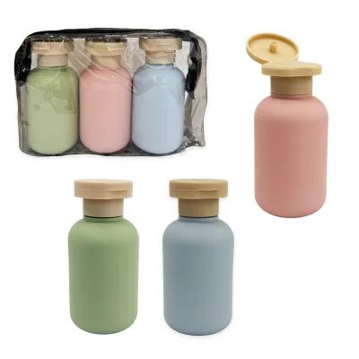 SET BOTELLA DE VIAJE X3