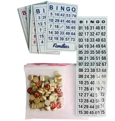 BOLSA FICHA BINGO  X 40