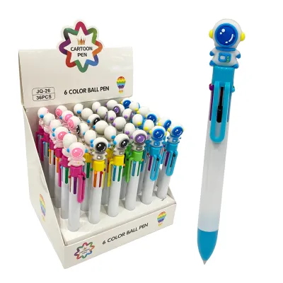 LAPICERO ASTRONAUTA 6 PUNTAS (CJX36)