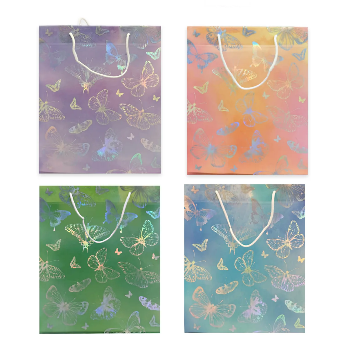 BOLSA REGALO MARIPOSAS 32*26.5CM (PQTX12)