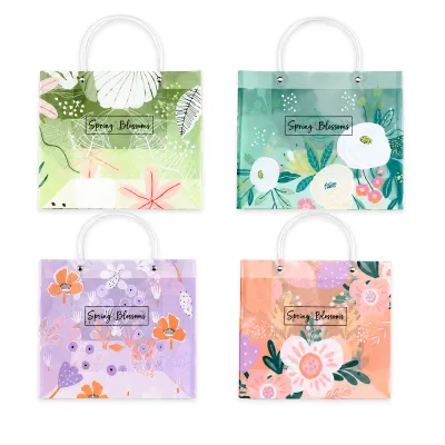 BOLSA REGALO FLORES 30*27CM (PQTX12)