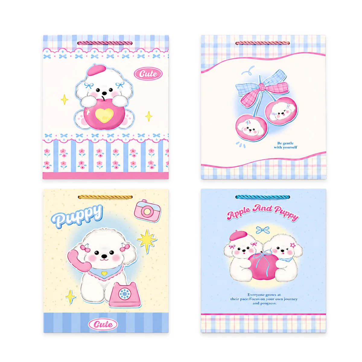 BOLSA REGALO PERRO 32*26*12CM (PQTX12)