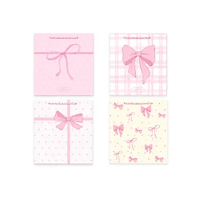 BOLSA REGALO MOÑO 23*18*10CM (PQTX12)