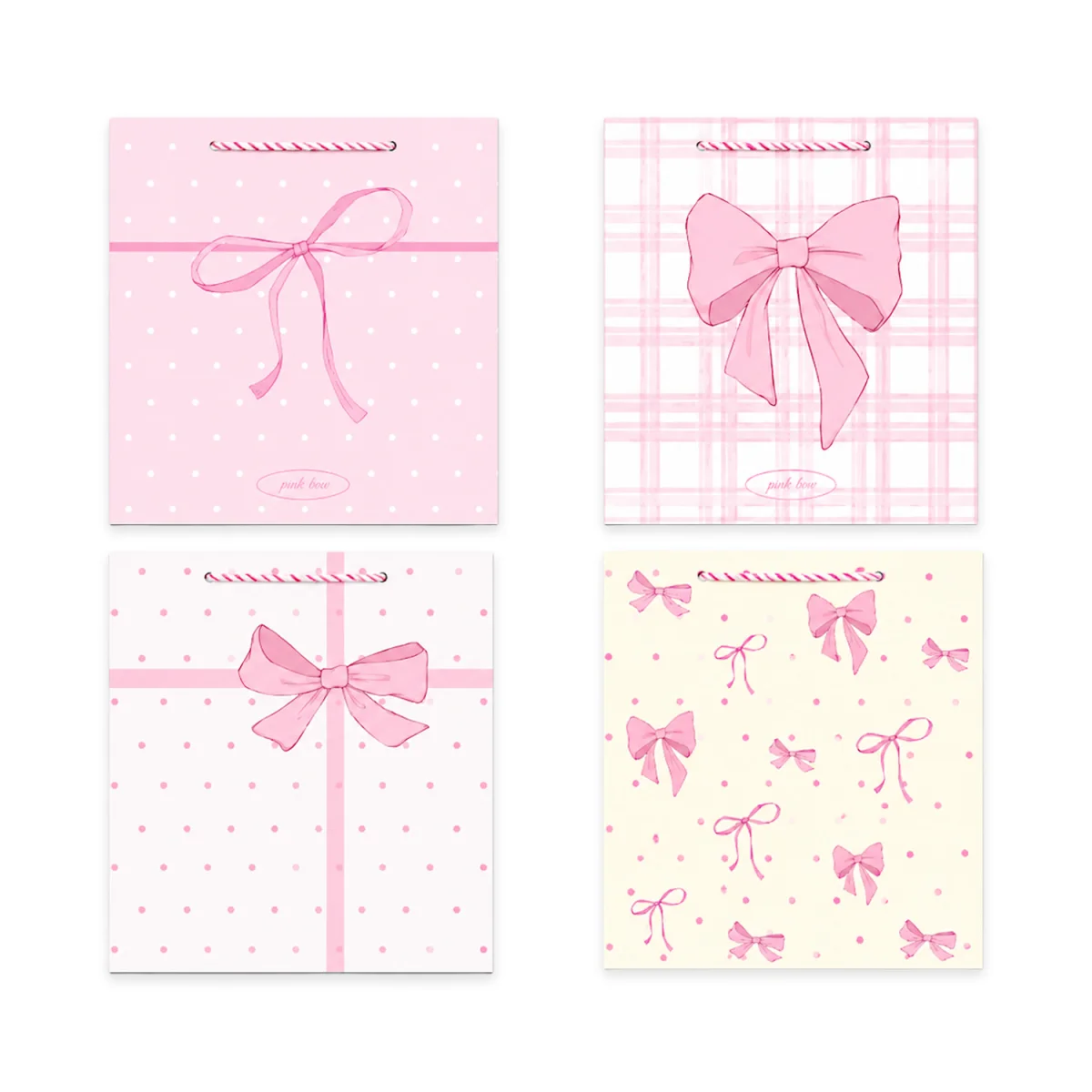 BOLSA REGALO MOÑO 32*26*12CM (PQTX12)