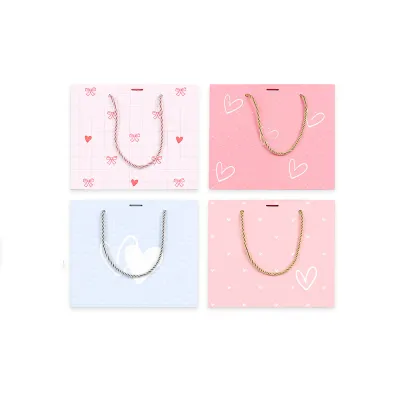 BOLSA REGALO CORAZONES (PQTX12)