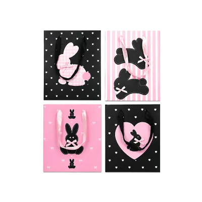 BOLSA REGALO CONEJO 23*18*10CM (PQTX12)