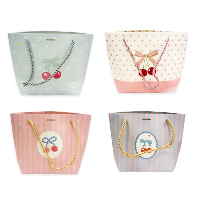 BOLSA REGALO CEREZAS 14*19.5*6.5CM (PQTX12)