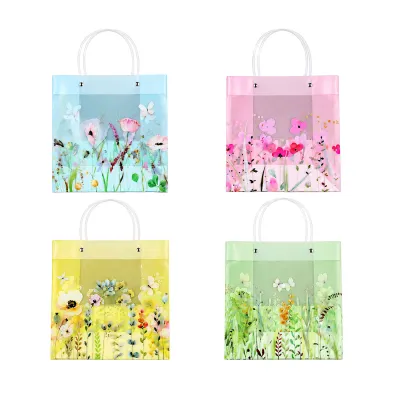 BOLSA REGALO FLORES 21.5*21.5CM (PQTX12)