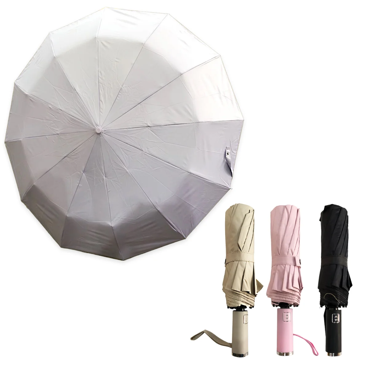 SOMBRILLA AUTOMATICA LISA 60CM