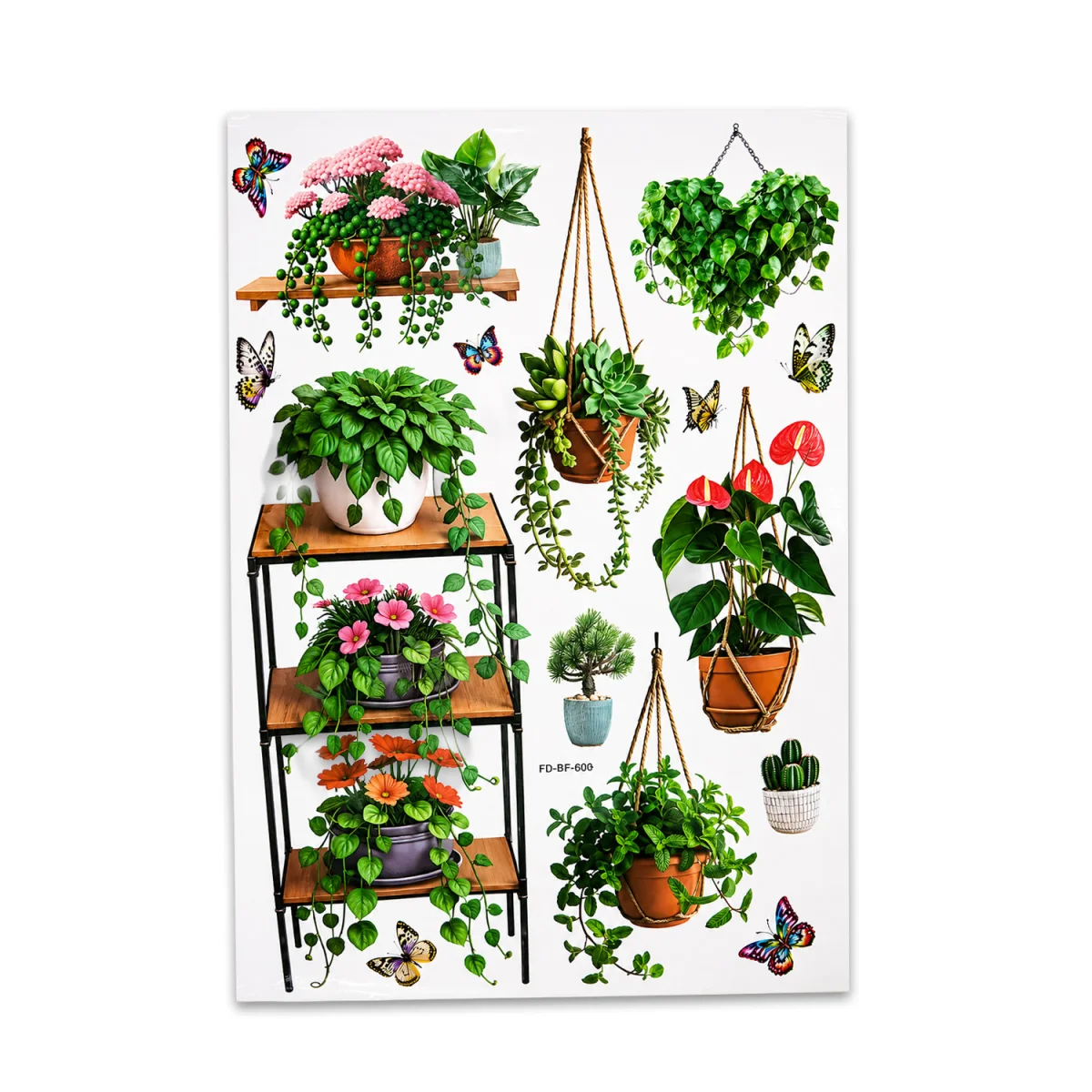 STICKER ADHESIVO PLANTAS 51*70CM (PQTX10)