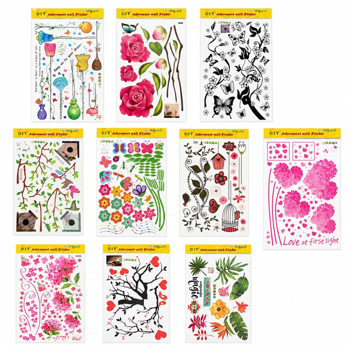 STICKER ADHESIVO MOTIVOS 51*70CM (PQTX10)