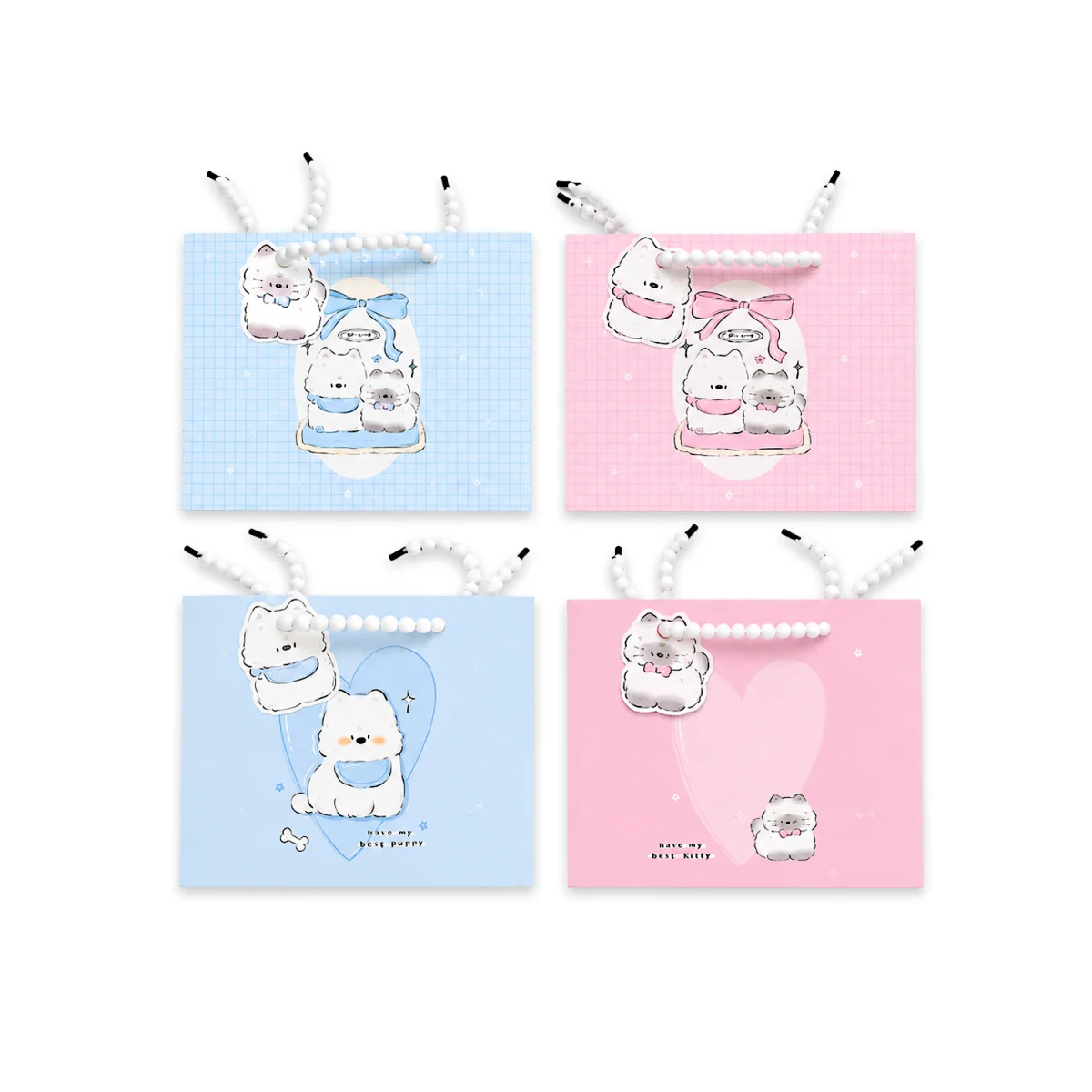 BOLSA REGALO GATO/PERRO 24.5*19.5*9.5CM (PQTX12)