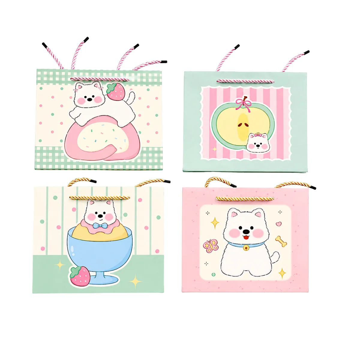BOLSA REGALO PERRO 32*26*11CM (PQTX12)