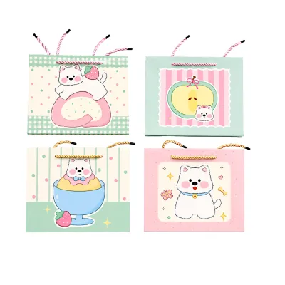BOLSA REGALO PERRO 32*26*11CM (PQTX12)