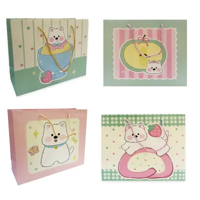 BOLSA REGALO PERRO 32*26*11CM (PQTX12)
