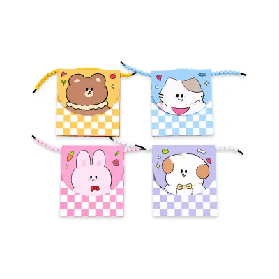 BOLSA REGALO ANIMALES 14.5*14*6.5CM (PQTX12)