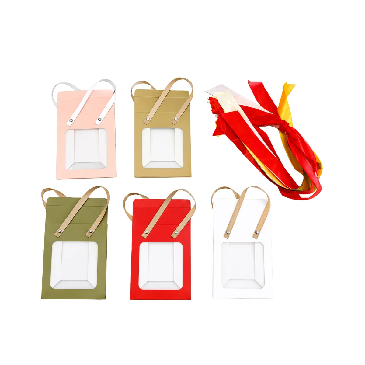 BOLSA REGALO COLORES 16.5*14.5*8CM (PQTX12)