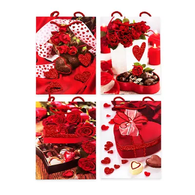 BOLSA REGALO CORAZONES 41.5*30*12CM (PQTX12)