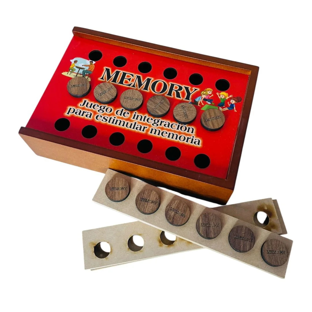 MEMORY CAJA MADERA