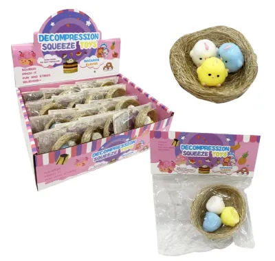 DESESTRESANTE POLLITO  X3 EN NIDO