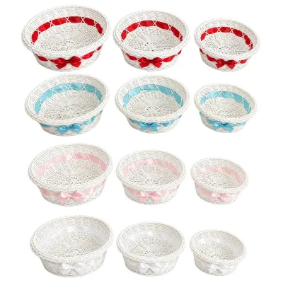 SET CANASTA DECORATIVA X3