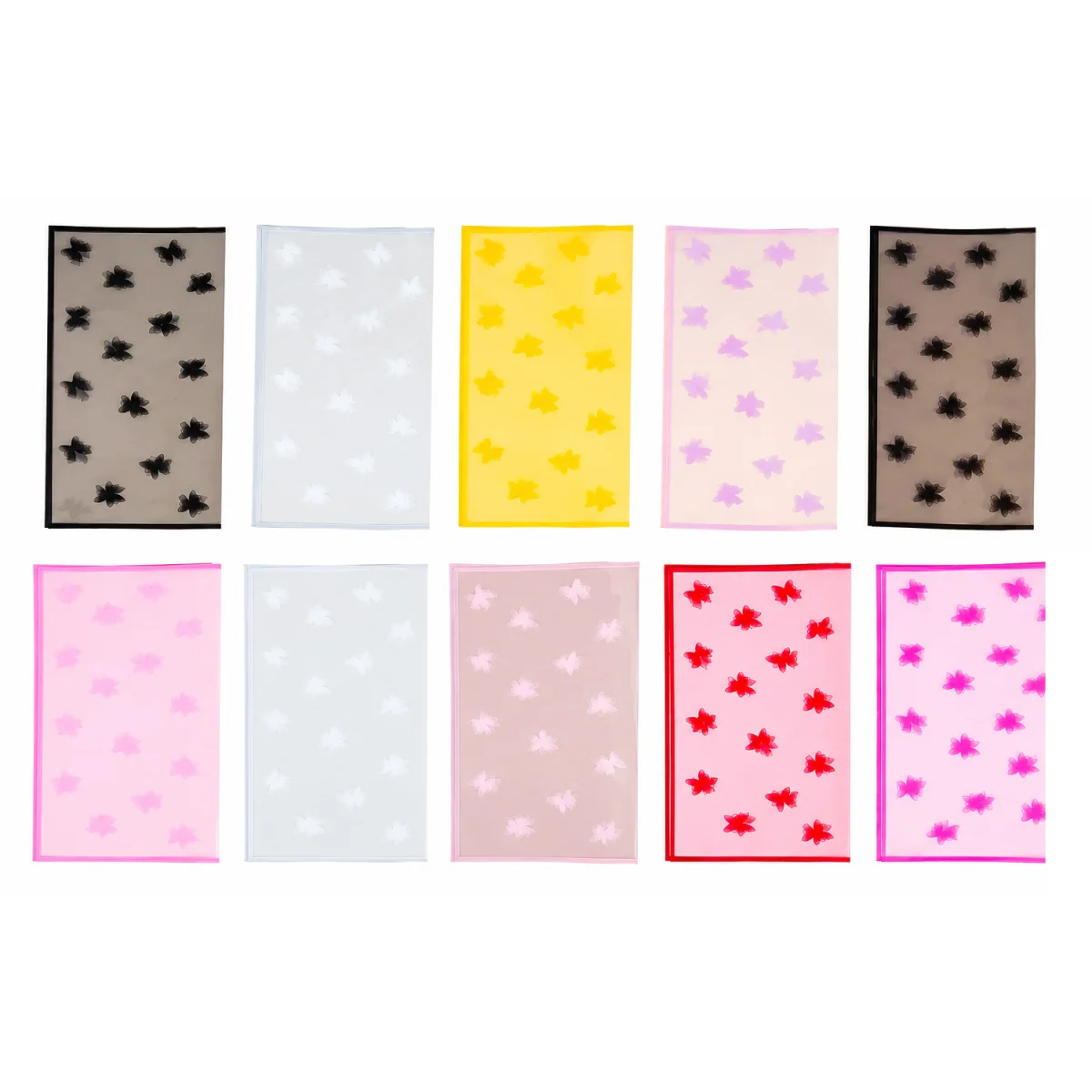 PAPEL COREANO MARIPOSAS SURTIDO X20XCOL