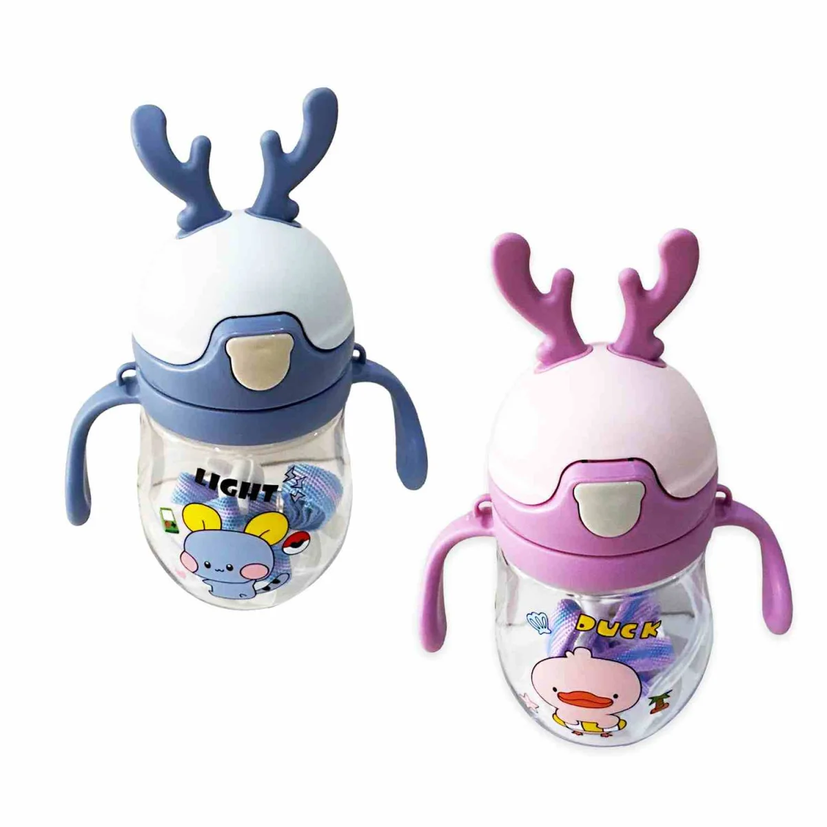 TERMO PLASTICO INFANTIL OREJAS 300ML