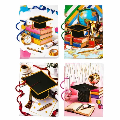 BOLSA REGALO GRADUADO 41.5*30*12CM (PQTX12)