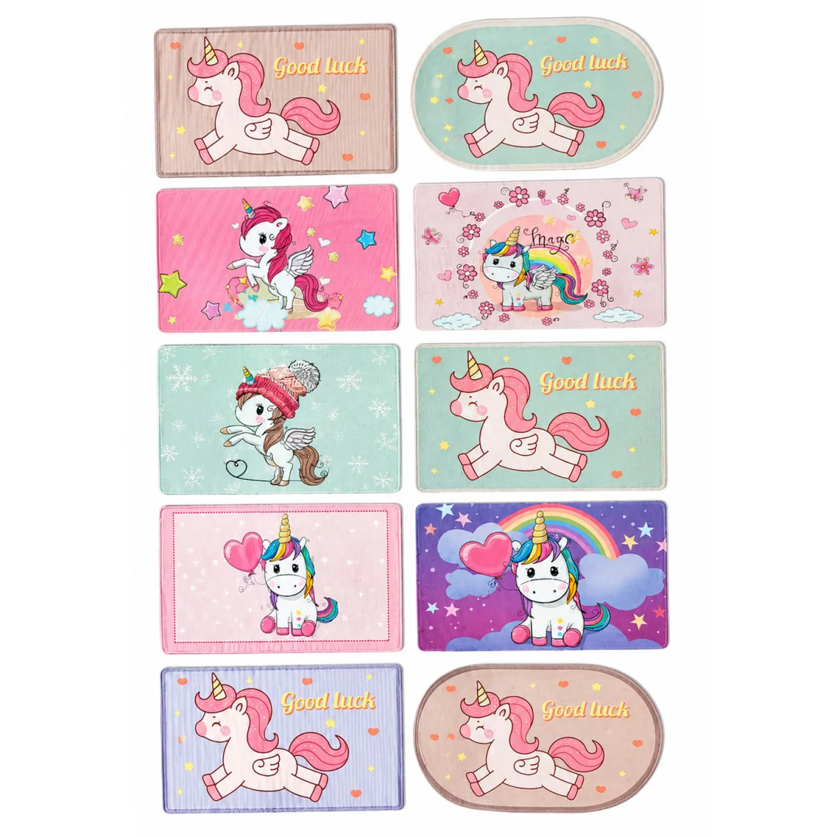 TAPETE UNICORNIO 40*60CM