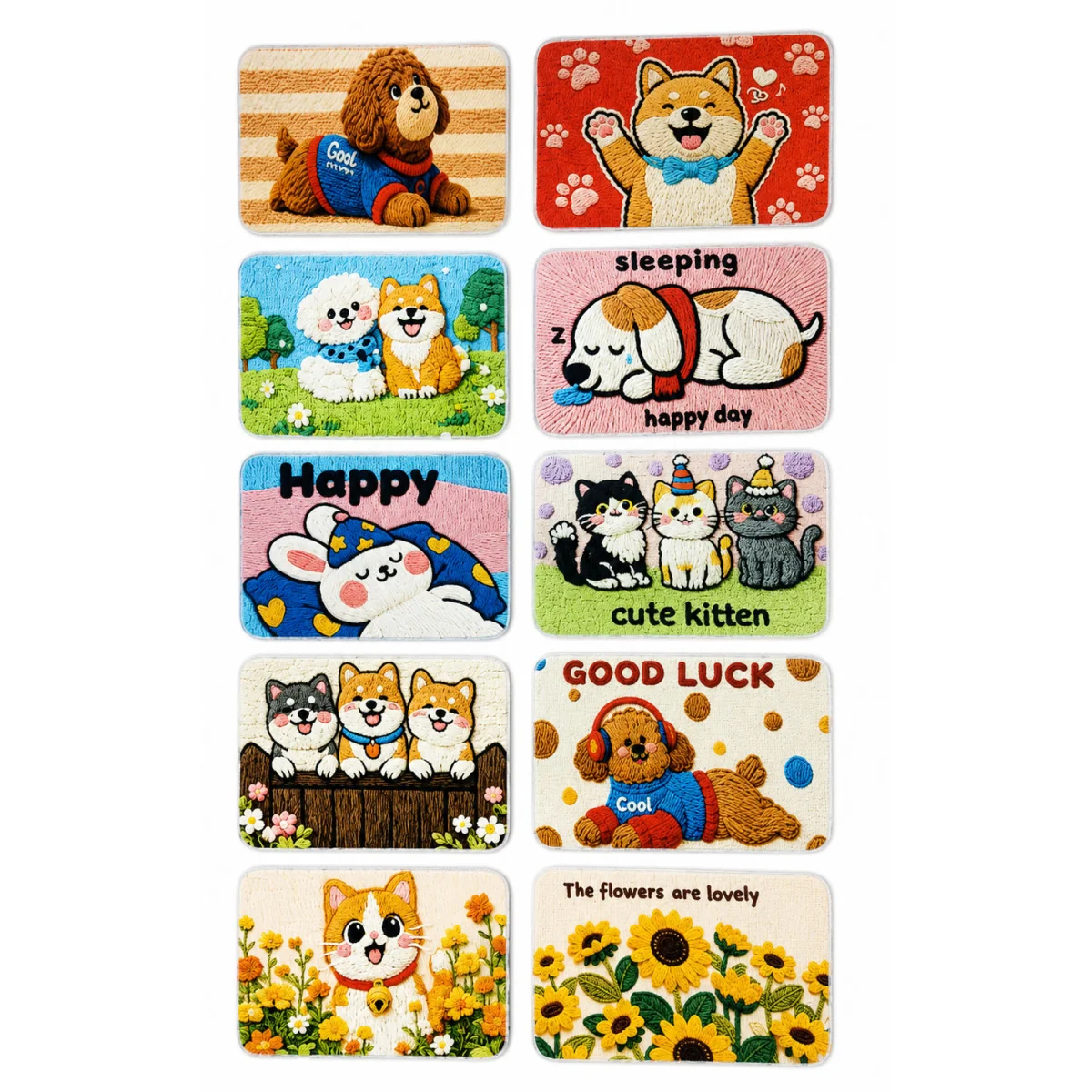 TAPETE ANIMALES 40*60CM