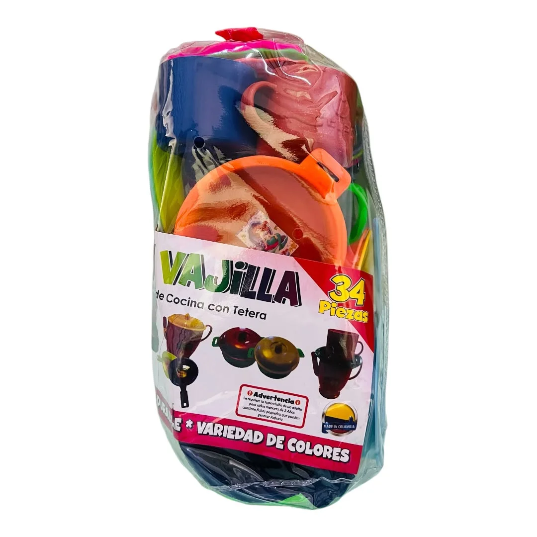 SET VAJILLA 34 PIEZAS