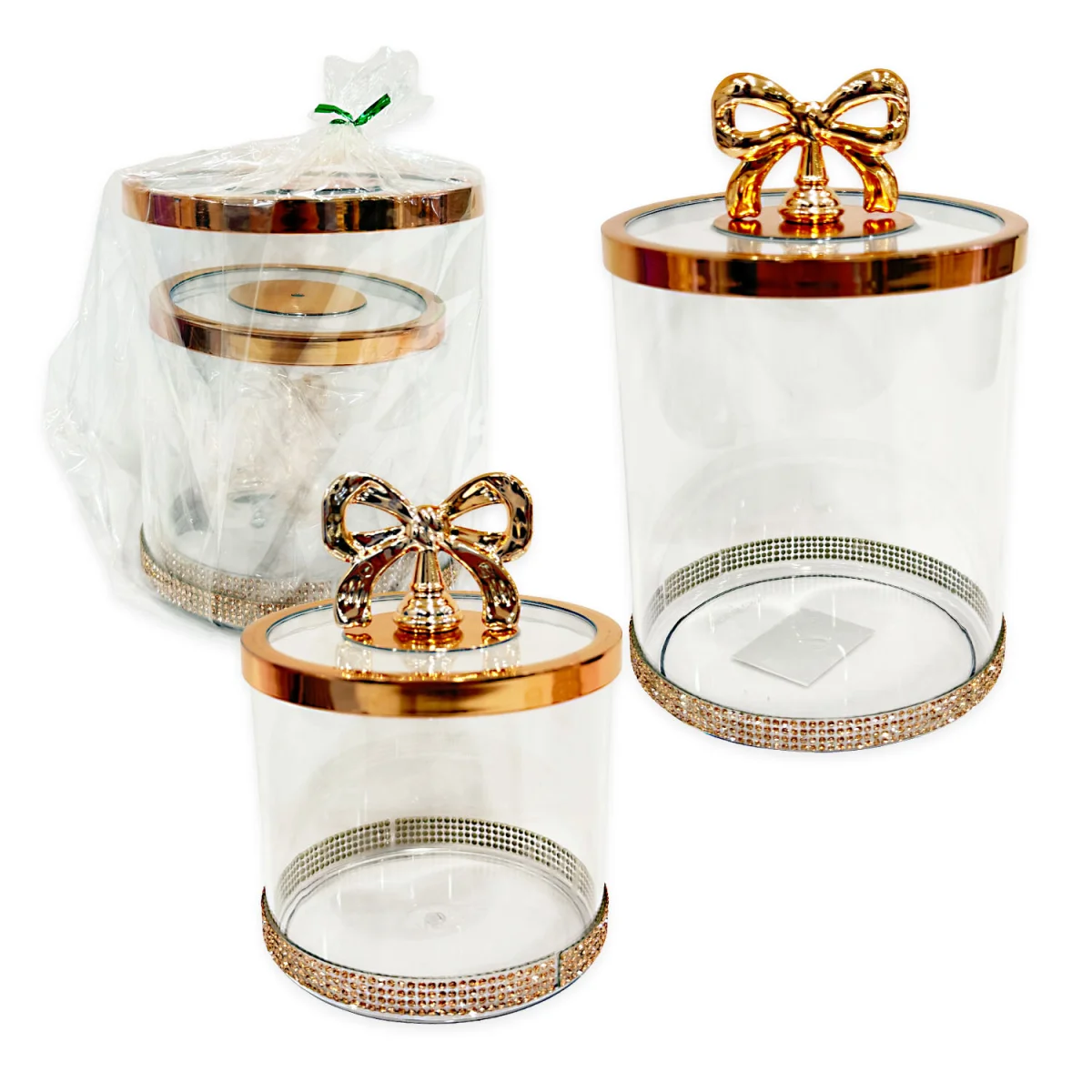 SET RECIPIENTE CON TAPA X2