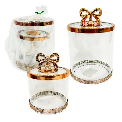 SET RECIPIENTE CON TAPA X2