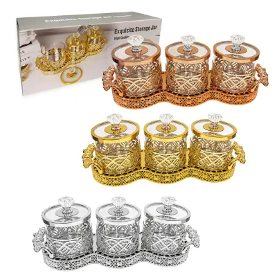 SET RECIPIENTE CON TAPA Y AGARRE X3