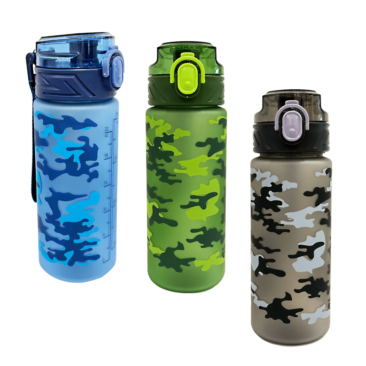 TERMO PLASTICO MILITAR 700ML