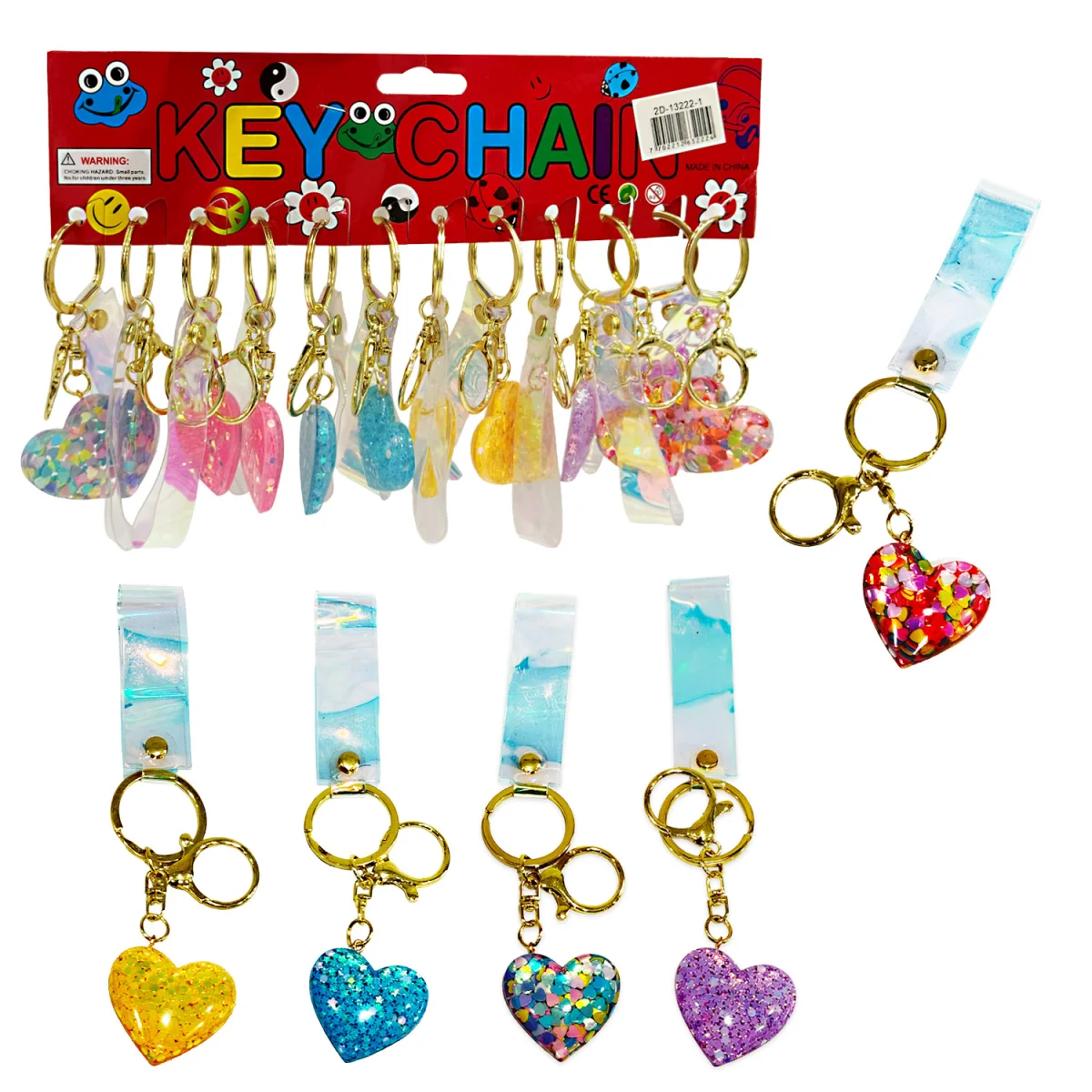 LLAVERO CORAZON (PQTX12)