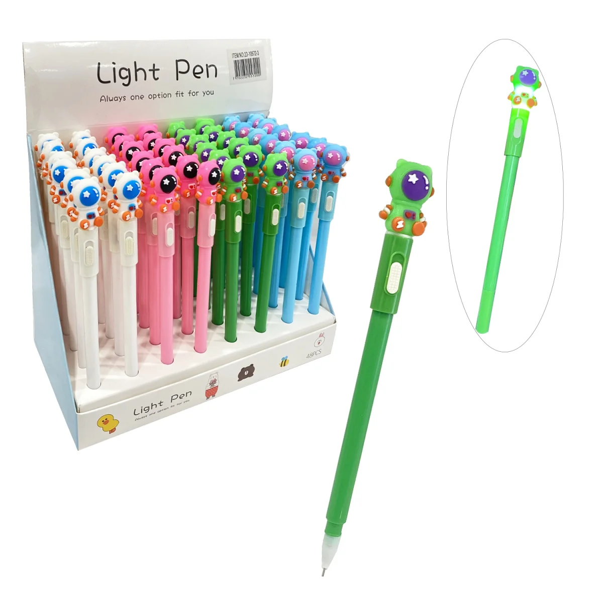 LAPICERO ASTRONAUTA CON LUZ (CJX48)