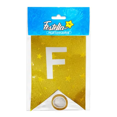BANDERIN F.C ESTRELLAS DORADO (PQTX12)