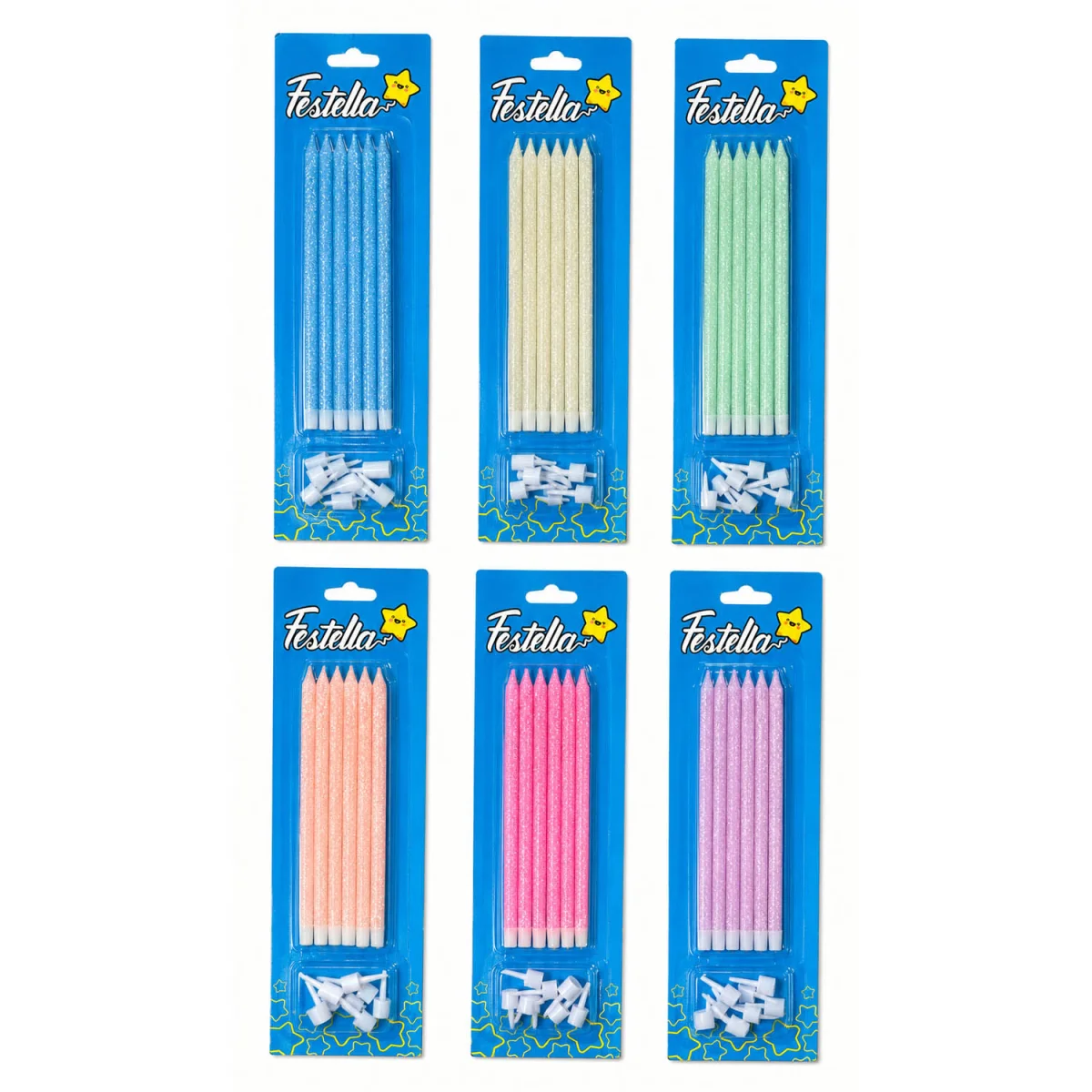VELA BRILLANTE SURTIDA X6 (CJX12)