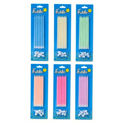 VELA BRILLANTE SURTIDA X6 (CJX12)