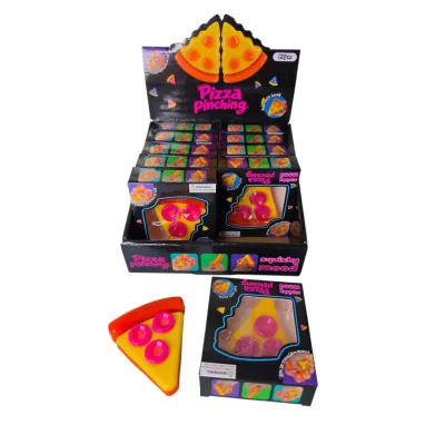 JUGUETE DESESTRESANTE PIZZA CAJA X12