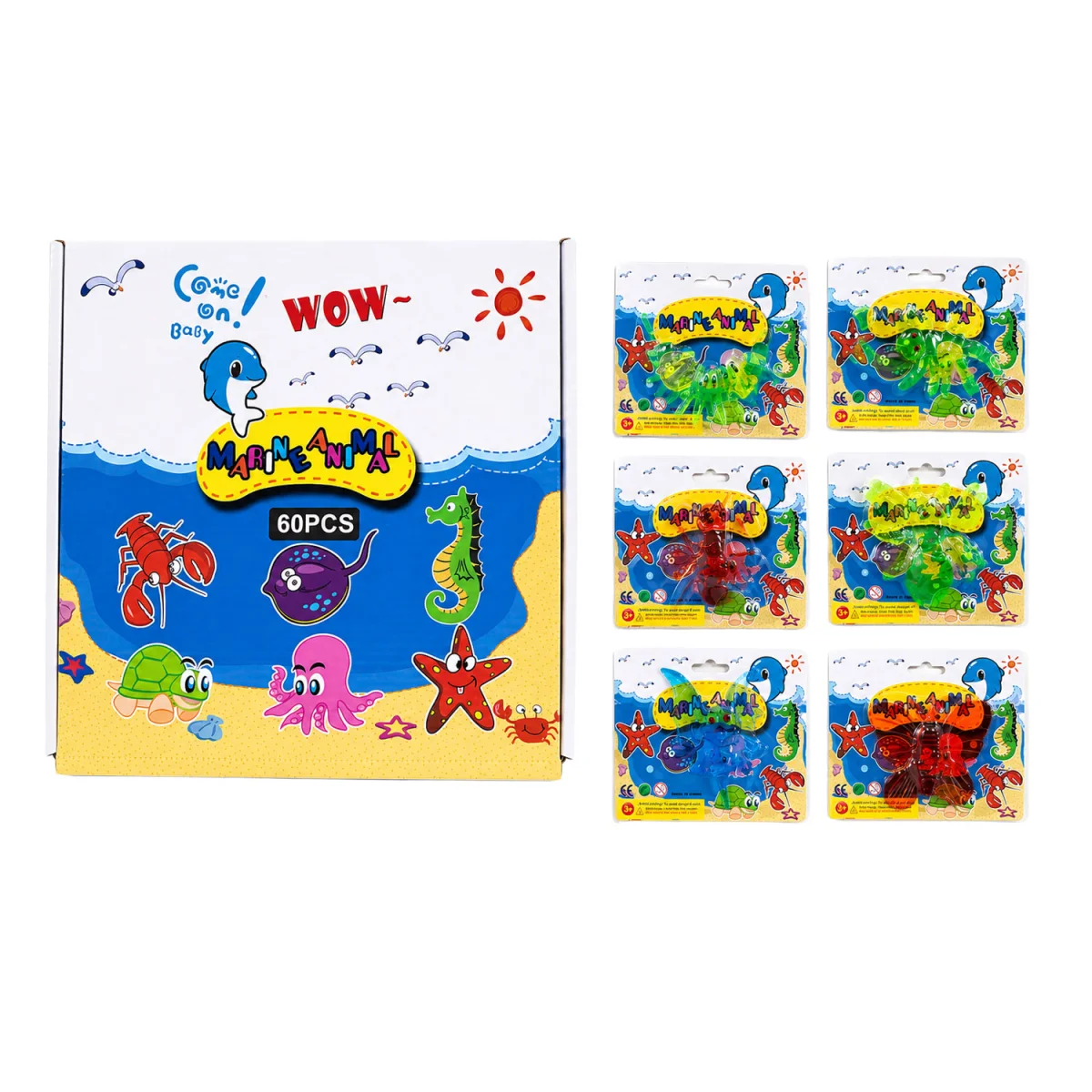 PEGAJOSO ANIMALES MARINOS (CJX60)