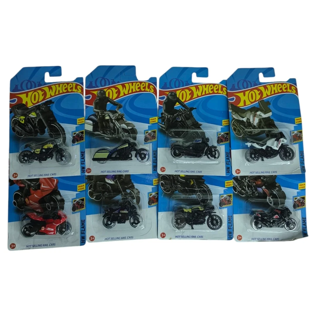 MOTO HOTWHEELS  8 MODELOS